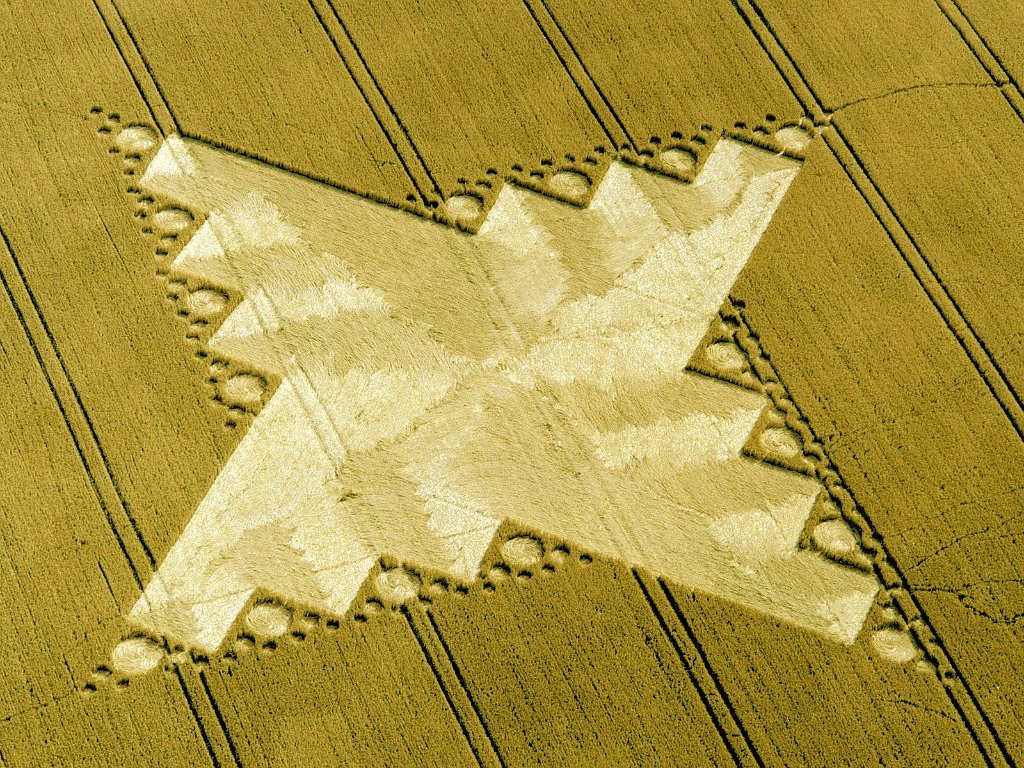 The Crescent Star, Silbury Hill, England, 1999